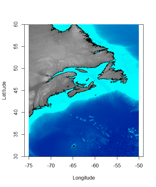 Image bathymetry