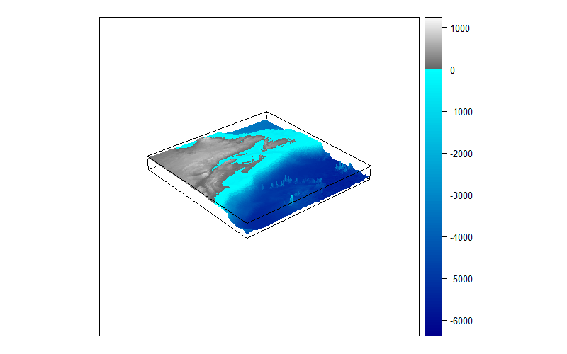 Image 3d bathymetry